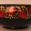 Handcrafted Pottery Bowl - For Yogurt, Desserts, Salad, & Noodles | Golden Flower (Set of 7)