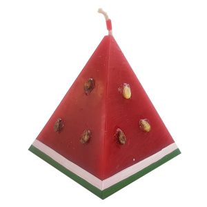 Watermelon Candle – Red Style, Great for Yalda Setup