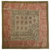 Embroidered Cushion Cover - Pink Suzani Design II