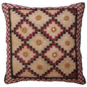 Embroidered Cushion Cover – Cream Sana Design