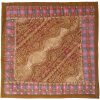 Embroidered Cushion Cover - Blue Design