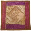 Embroidered Cushion Cover - Dara Suzani Design