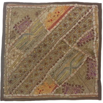 Embroidered Cushion Cover - Kimia Suzani Design