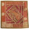 Embroidered Cushion Cover - Taras Suzani Design