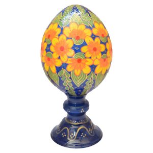Persian Decorative Hand Painted Ostrich Egg Shell – Golestan
