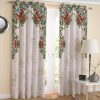 Printed Velvet Eyelet Curtain – Hamidi