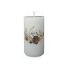 Golden Decorative Candle – Norouz Theme for Nowruz Display (2x)