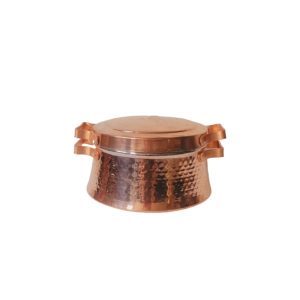 Persian Copper Cooking Pot – Traditional Hammered Artisan Style, Janan
