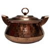 Persian Copper Cooking Pot - Traditional Hammered Artisan Style, Taban