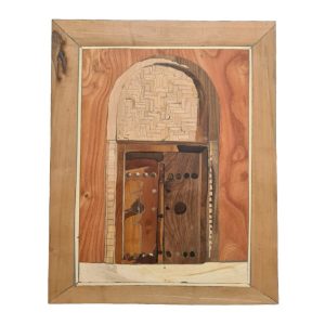 Marquetry Wood Inlay Art – Artistic Persian Door