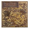 Framed Persian Marquetry Calligraphy Wood Inlay Art Outstanding
