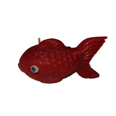 Persian Red Fish Figural Candles – Decorative Nowruz Set for Haft-Sin Table (2-Pack)