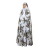 Bunch of Flowers Patterned Hijab – Women's Namaz Chador
