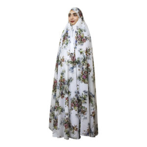 Bunch of Flowers Patterned Hijab – Women’s Namaz Chador