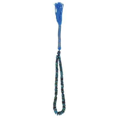 Persian Neyshabur Turquoise Rosary: Prayer 101 Beads Handcrafted Tasbih Vania