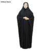 Yemeni Style Black Muslim Chador – Women's Abaya Hijab (Yaman)