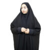 Yemeni Style Black Muslim Chador – Women's Abaya Hijab (Yaman)