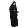 Yemeni Style Black Muslim Chador – Women's Abaya Hijab (Yaman)