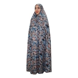Floral Islamic Prayer Dress – Traditional Iranian Chador (Baharan)