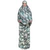 Islamic Namaz Chador for Women Ideal for Praying - Blue Flowers