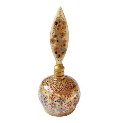 Persian Eyeliner Holder Made with Camel Bone Kohl Holder or Surma Dani Golden