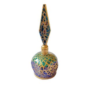 Persian Eyeliner Holder Made with Camel Bone Kohl Holder or Surma Dani Green