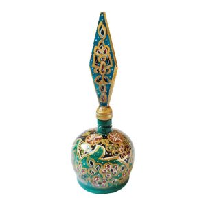 Persian Eyeliner Holder Made with Camel Bone Kohl Holder or Surma Dani Green