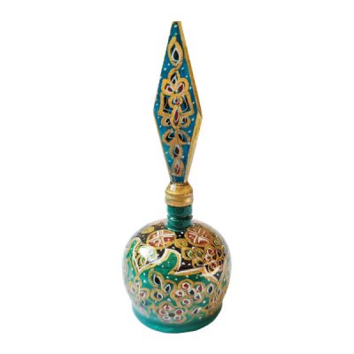 Persian Eyeliner Holder Made with Camel Bone Kohl Holder or Surma Dani Green