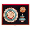 Treasured Persian Artisanal Turquoise Inlaid Gift Set