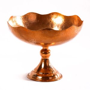 Copper Serving Bowl Suitable for Fruits and Sweets Hammered Karen