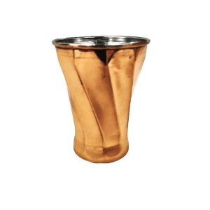 Persian Copper Cup – Handcrafted with Handle for Cold Drinks – Hammered Ayne
