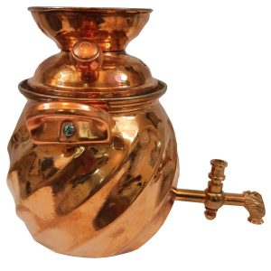 Persian Copper Stovetop Samovar Tea Maker Model Pich