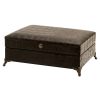 Javin Wooden Tea Organizer Chest with Built-In Drawers