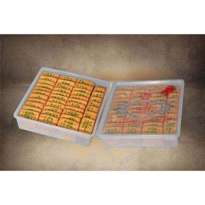Traditional Yazdi Pistachio Cookies – Persian Pistachio Biscuit by Haj Khalifeh, Rich Nutty Flavor and Crisp Texture (2 Packs)