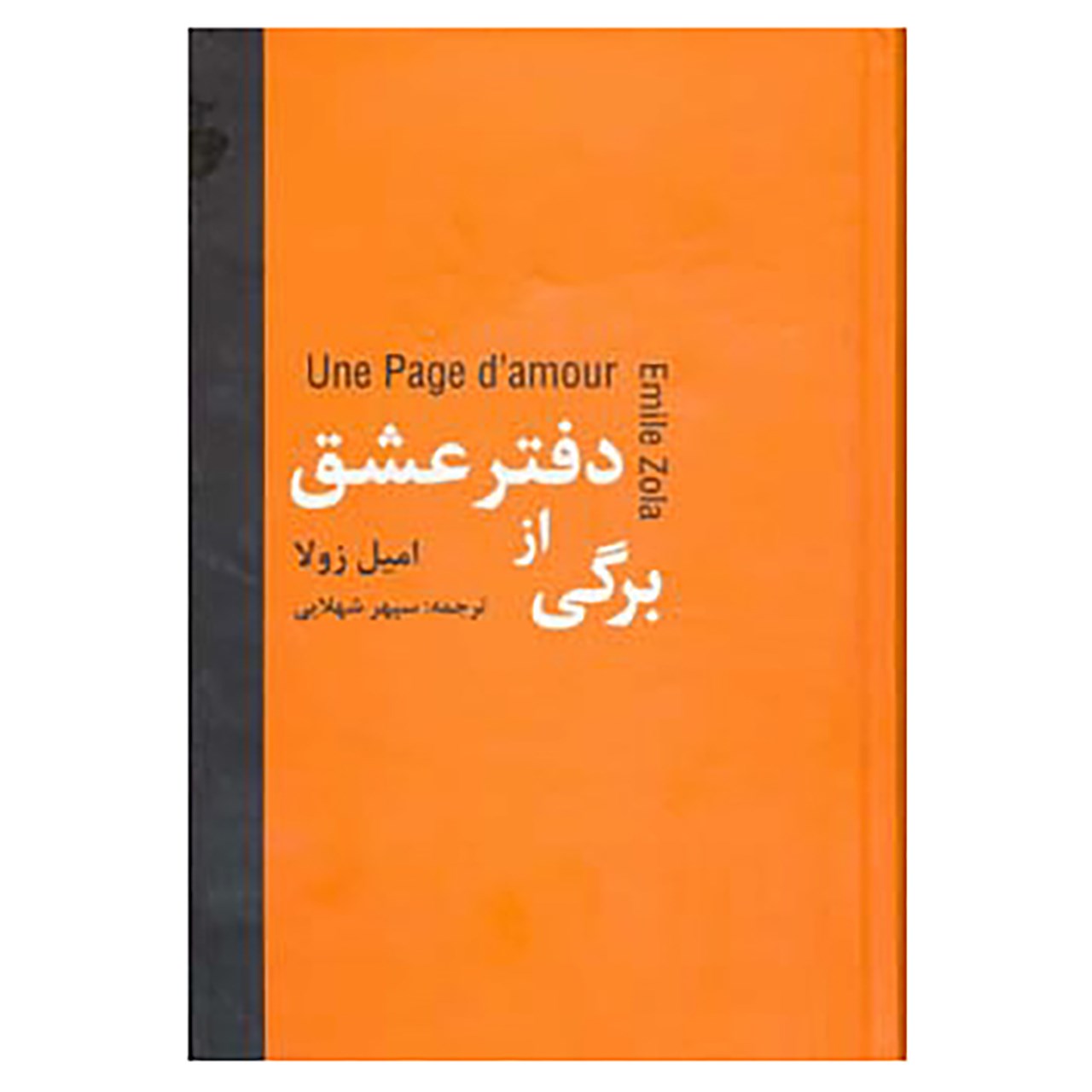 Une page d’amour Novel by Émile Zola (Farsi Edition)