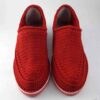 Handcrafted Persian Giveh Shoes - Mand Model Vibrant Red