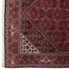 Hand-Knotted Persian Bijar Hoor 2-Meter Runner Rug (Mahi Medallion / Herati) - Red Silk & Wool