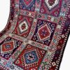 Hand-Knotted Persian Bakhtiyari Atila 2-Meter Runner Rug (Tribal Panel Design) - Red Wool