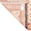 Hand-Knotted Persian Tabriz Yara Runner Rug (Elegant All-over Floral) - Cream Silk & Wool