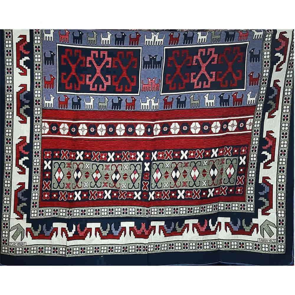 Large Boho Persian Style Indoor Floor Mat Ashayer