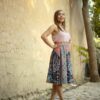 Black Persian Women Skirt Model Kashan