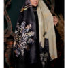 Persian Printed Silk Shawl Double Sided Artistic Calligraphy Hich