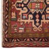 Hand-Knotted Persian Azin Runner Rug (Tribal Geometric Medallion Pattern) - Brown Wool