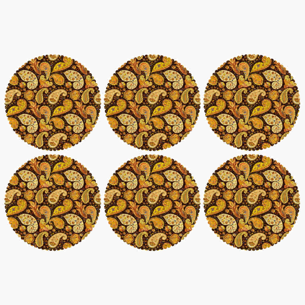 Fabric Placemats Under the Plate Set – Model Asil