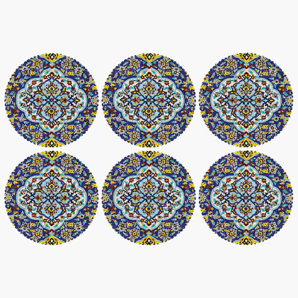 Fabric Placemats Under the Plate Set – Model Kaashi