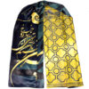 Persian Printed Silk Shawl Double Sided Artistic Calligraphy Morghe Amin