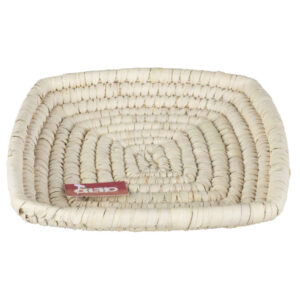 Persian Handwoven Palm Leaf Basket Model Tanaz
