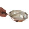 Handcrafted Persian Copper Frying Pan - Abbasi Hammered Design