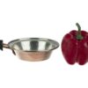 Handcrafted Persian Copper Frying Pan - Ghalamzani Engraved Design