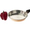 Handcrafted Persian Copper Frying Pan - Sepand Hammered Design